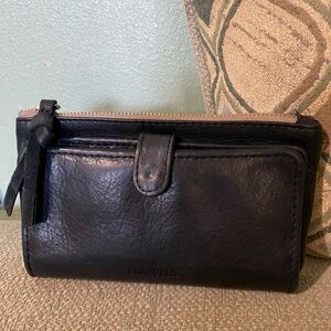 Consuela Black Leather Wallet